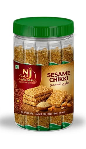 SESAME CHIKKI JAR